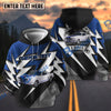 Bluejose Personalized Car 1965 Ford Mustang Shelby GT350 3D Hoodie
