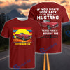 BlueJose Custom Mustang T-Shirt – Personalized Classic Muscle Car Graphic Tee