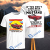 BlueJose Custom Mustang T-Shirt – Personalized Classic Muscle Car Graphic Tee