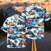 Bluejose Personalized Car Vintage Classic Pickup Truck Tropical Floral Hawaiian Shirt