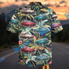 Bluejose Personalized Car Vintage Classic Car Tropical Palm Tree Hawaiian Shirt