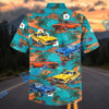 Bluejose Personalized Car Classic Muscle Car Tropical Island Hawaiian Shirt