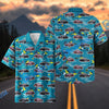 Bluejose Custom Car Classic Mercury Coupe Tropical Hawaiian Shirt