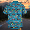Bluejose Custom Car Classic Mercury Coupe Tropical Hawaiian Shirt