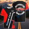 BlueJose Custom Classic Car T-Shirt – Personalized Vintage Muscle Car Graphic Tee (9 colors)