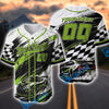 Bluejose Personalized Drift Racing Car 3D Baseball Jersey