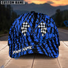 BlueJose Personalized Multicolor Dirt Track Racing Cap (10 colors)
