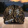 BlueJose Personalized Multicolor Dirt Track Racing Cap (10 colors)