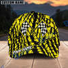 BlueJose Personalized Multicolor Dirt Track Racing Cap (10 colors)