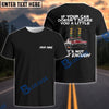BlueJose Custom Car Photo Funny Drag Racing Car T-shirt