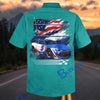 Bluejose Personalized Racing Car Hawaiian Shirt