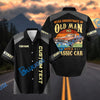 Bluejose Personalized Never Underestimate an Old Man Born in 1965 with a Classic Car Hawaiian Shirt