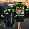 Bluejose Personalized Never Underestimate an Old Man Born in 1965 with a Classic Car Hawaiian Shirt