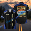 Bluejose Personalized Never Underestimate an Old Man Born in 1965 with a Classic Car Hawaiian Shirt