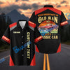 Bluejose Personalized Never Underestimate an Old Man Born in 1965 with a Classic Car Hawaiian Shirt