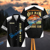 Bluejose Personalized Never Underestimate an Old Man Born in 1965 with a Classic Car Hawaiian Shirt