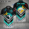 BlueJose Billiards Ball 8 And 9 CyberPunk Personalized Name, Team Name Unisex Shirt (6 Colors)