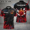 BlueJoses Bowling And Pins Break The Darkness Customized Name 3D Shirt ( 5 Colors)