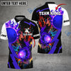 BlueJose Bowling And Pins Crush Them All Customized Name 3D Shirt (6 Colors)