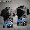 BlueJose Darts Basic Personalized Name, Team Name Shirt ( 5 Colors)
