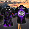 BlueJose Darts Black Panther Personalized Name, Team Name Shirt (4 Colors)