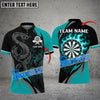 BlueJose Darts Poison Snake Personalized Name, Team Name 3D Shirt ( 6 Colors)