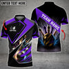 BlueJose Bowling And Pins Premium Multicolor Customized Name 3D Shirt (4 Colors), Personalized Shirts For Bowling Players