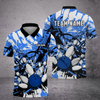 BlueJose Bowling And Pins  Troubled Art Customized Name 3D Shirt (6 Colors)
