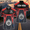 BlueJose Dartboard Racing Personalized Name, Team Name Shirt (6 Colors)