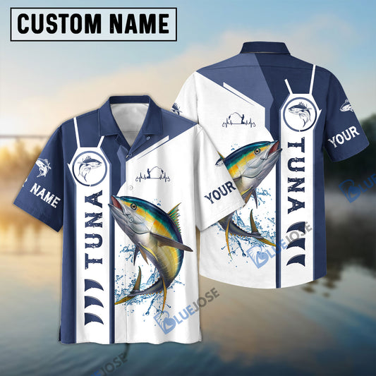 Bluejose Personalized Tuna Fishing 3D Shirt