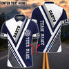 BlueJose Line Textures Darts Personalized Name, Team Name Shirt