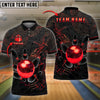 BlueJose Bowling And Pins Changing The Time Customized Name 3D Shirt ( 6 Colors)