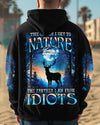 THE CLOSER I GET TO NATURE DEER ALL OVER PRINT - YHHN2606254
