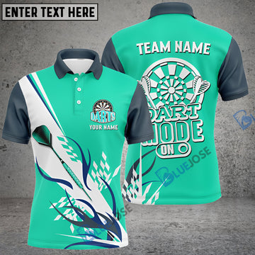 BlueJose Darts Mode On Personalized Name, Team Name 3D Shirt (3 Colors)