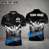BlueJose Bowling And Pins Break Lightning Customized Name 3D Shirt (8 Colors)