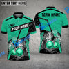 BlueJose Bowling And Pins Water Splash Customized Name 3D Shirt ( 6 Colors)