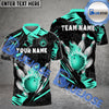 BlueJose Bowling And Pins Over The Rainbow Multicolor Customized Name 3D Shirt (6 Colors)