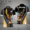 BlueJose Bowling And Pins Electro Strike Multicolor Customized Name 3D Shirt (4 Colors)