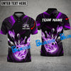 BlueJose Bowling And Pins Fireball Fury Customized Name 3D Shirt (4 Colors)