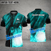 BlueJose Golf Abstract Grunge Texture Customized Name, Team Name 3D Shirts (4 Colors)