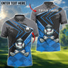 BlueJose Golf Funny Angry Ball Multicolor 3D Shirts (4 Colors)
