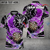 BlueJose Darts Thunder Wind Aura Personalized Name, Team Name Shirt (4 Colors)