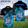 BlueJoses Archery Crown Golden Customized Name 3D Shirt (4 Colors)