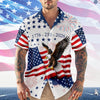 BlueJose America 250th Anniversary 1776 - 2026 Patriotic Hawaiian Shirt