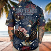BlueJose USA 250th Anniversary Eagle 1776-2026 Hawaii Shirt