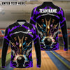 BlueJose Bowling Break Pins Pattern Customized Name 3D Shirt (4 Colors)