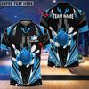BlueJose Bowling And Pins Thunder Pattern Multicolor Personalized Name 3D Shirt