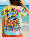 OH SHIP IT'S A BESTIES TRIP CRUISE DUCK ALL OVER PRINT - TLNO1706253