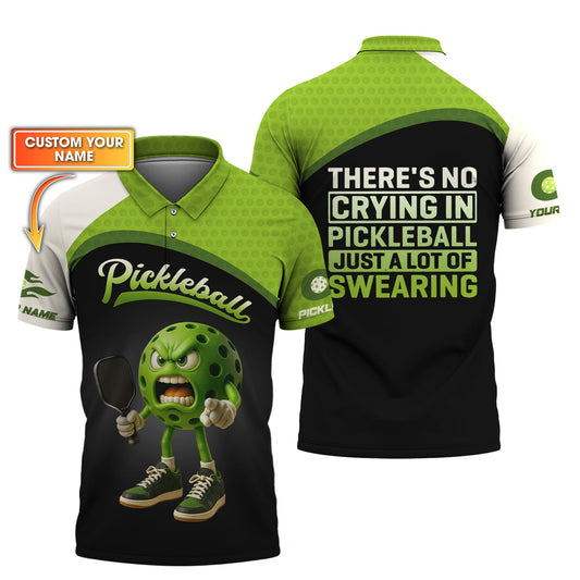 No Crying In Pickleball T Shirts, Funny Pickleball Shirts, Best Pickleball Gifts