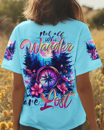 NOT ALL WHO WANDER ARE LOST COMPASS ALL OVER PRINT - TYTD1206253